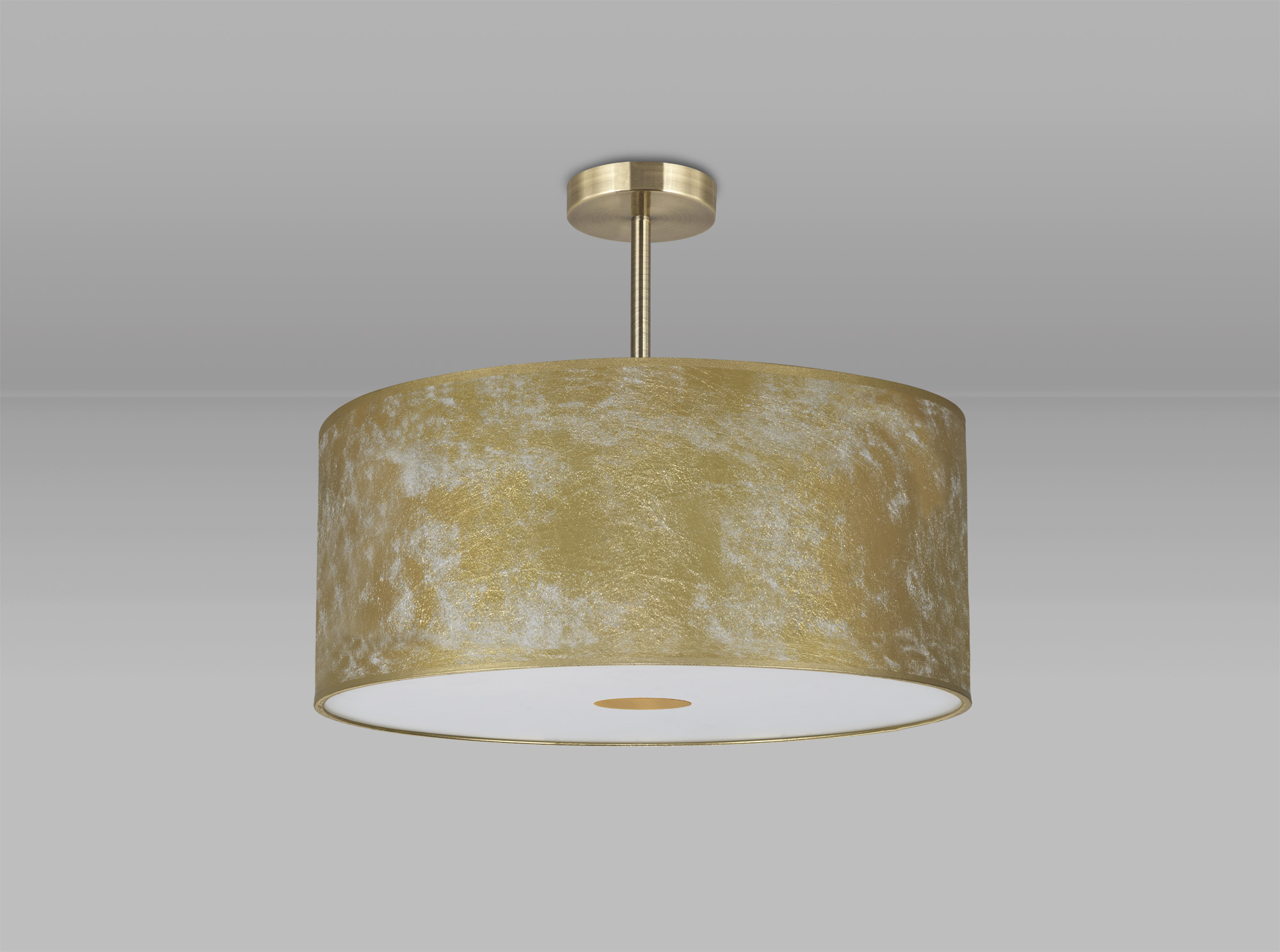 Baymont AB GL Ceiling Lights Deco Semi Flush Fittings